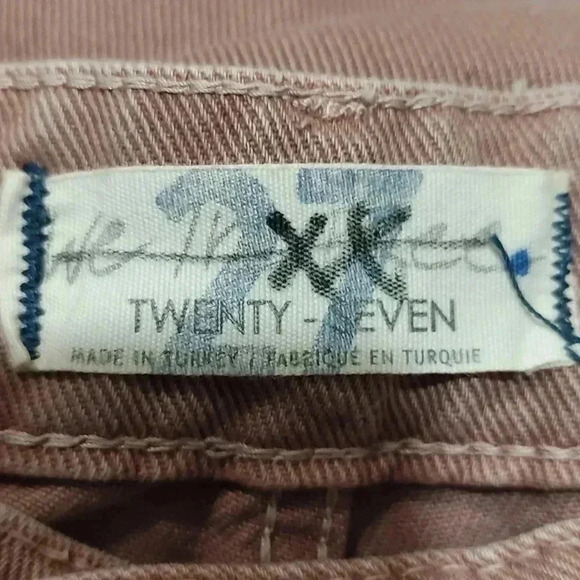 Free People mauve balloon leg pants - Picture 3 of 4